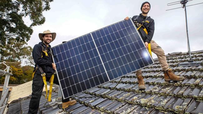 Mornington Peninsula households that install, upgrade or replace solar panels during the 2024/25 financial year could be in line for a rate cut. Picture: Mark Stewart