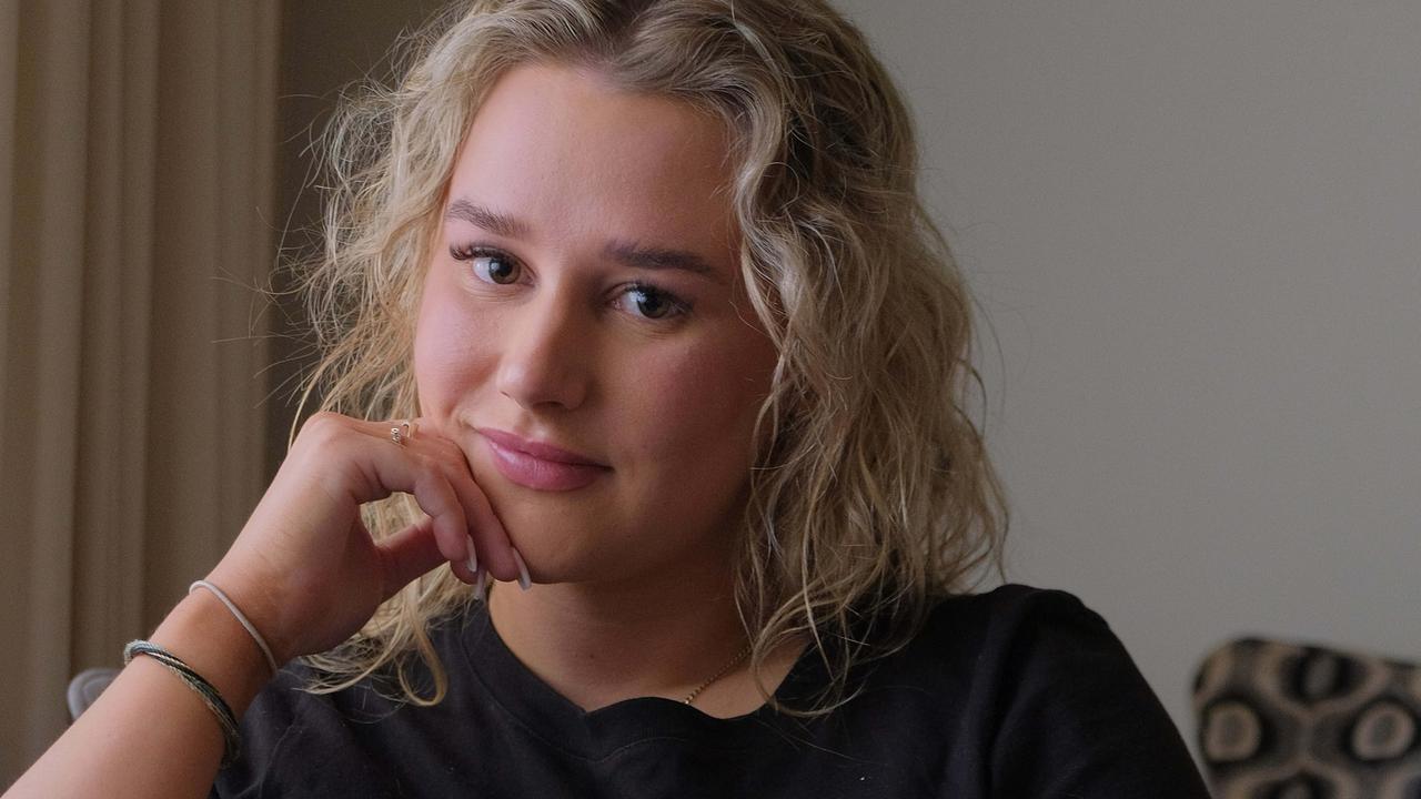 Courtney Brice was just nineteen years old when she took a drug that would change her life forever. Picture: Mark Wilson