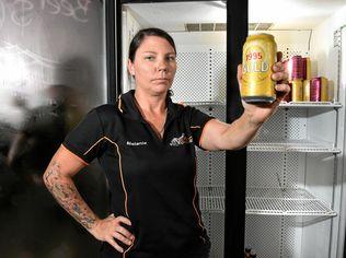 Thieves broke into the Coolum Motocross Clubhouse and helped themselves to food, drinks and alcohol. Mel Stagg was relieved but not surprised that the XXXX Gold beer cans were left untouched.