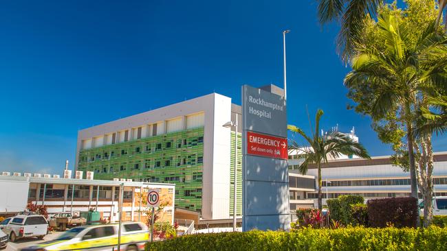 Rockhampton Base Hospital, where a mother says her baby was given insulin.