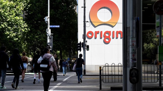 The Origin Energy Ltd. office in Melbourne, Australia, on Wednesday, Nov. 15, 2023. Origin Energy’s biggest shareholder AustralianSuper lifted its stake in the takeover target a week before the deciding shareholder vote on the Brookfield Asset Management-led bid. Photographer: Carla Gottgens/Bloomberg