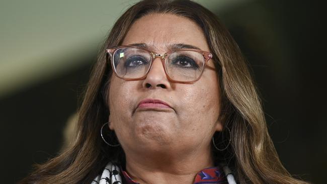 Greens deputy leader Mehreen Faruqi stood up in the upper house on Monday and accused Israel of war crimes. Picture: Martin Ollman