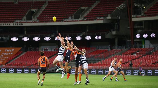 GWS's home ground would be the only AFL venue available to the Swans if the 2020 season plays out later than expected. Picture: Getty