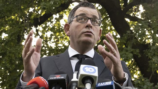 Victorian Premier Daniel Andrews. Picture: NCA NewsWire / Luis Enrique Ascui