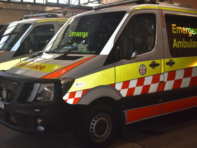 NSW Ambulance generic Photo: Aisling Brennan