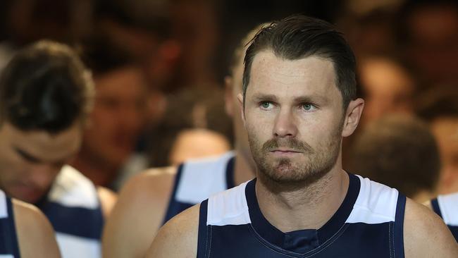 Patrick Dangerfield of the Cats.