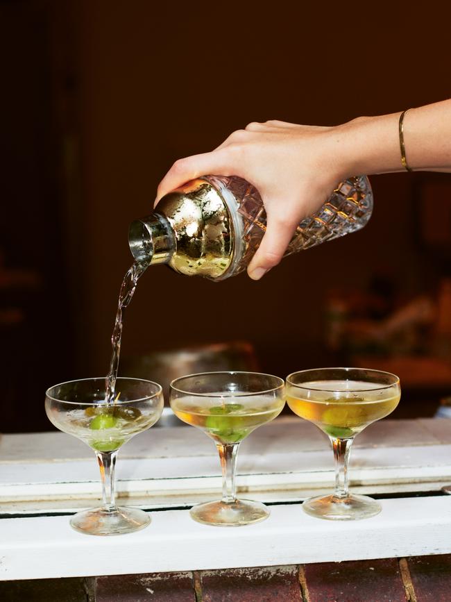 The mar-tini is a creative take on the trad martini, of course. Photos: Chris Chen.