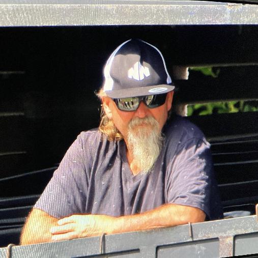 Leichhardt Oval scoreboard attendant Barry Maguire.