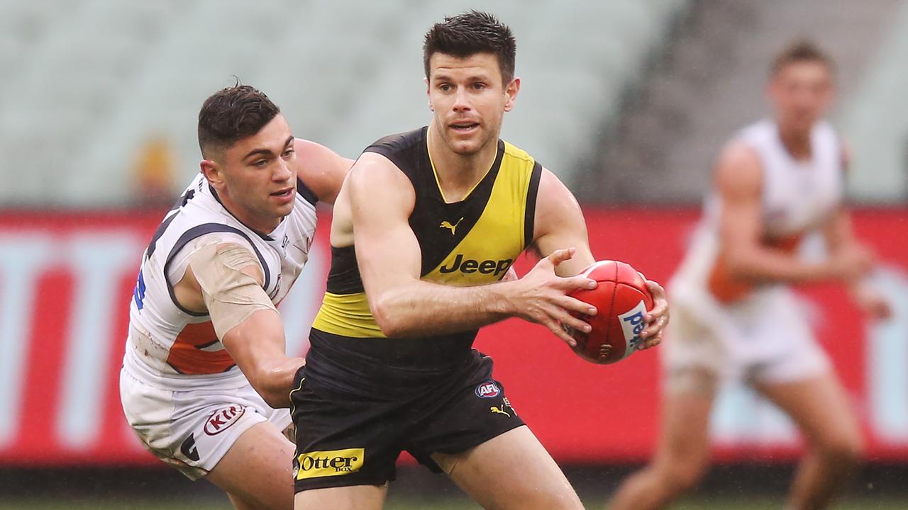 Trent Cotchin’s Richmond Tigers are favourites against the GWS Giants.