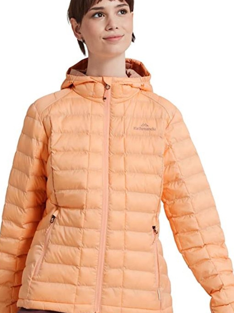 Natural Trussardi Synthetic Down Jacket in Camel Womens Clothing Jackets Casual jackets 