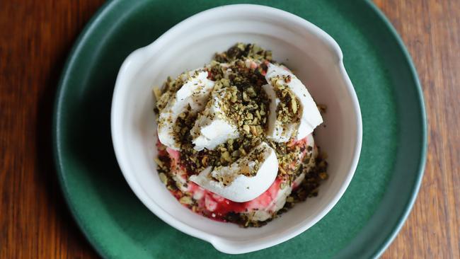 Rhubarb fool is a smart use of the seasonal veg and a winter winner.