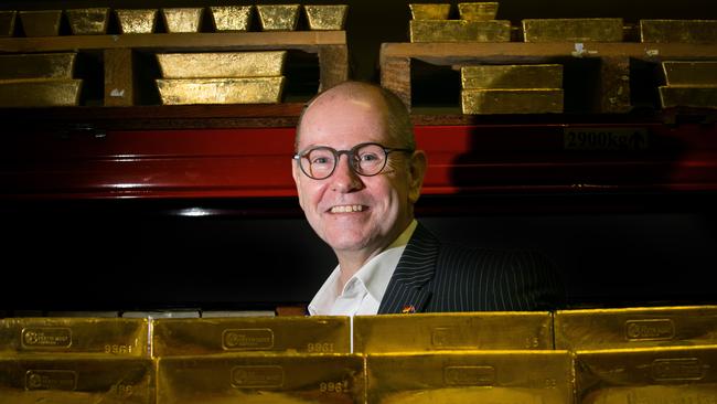 Perth Mint CEO Richard Hayes: ‘The case for gold remains compelling’. Picture: Colin Murty