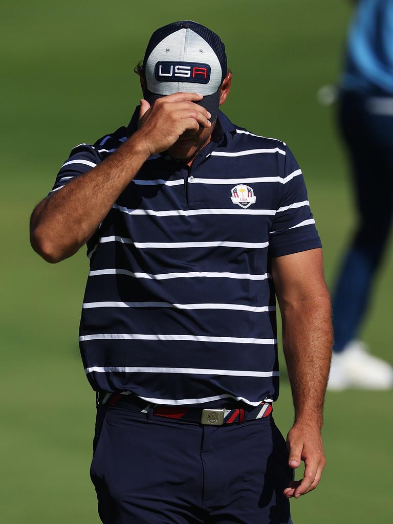 It was a disastrous first day for Team USA. (Photo by Patrick Smith/Getty Images)