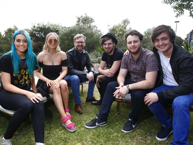 Brisbane band Sheppard. Picture: Bradley Hunter