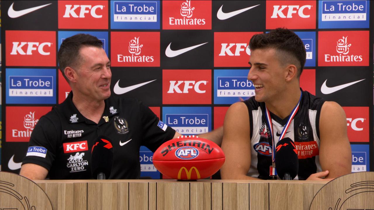 Grand Final Press Conference: Craig McRae & Darcy Moore