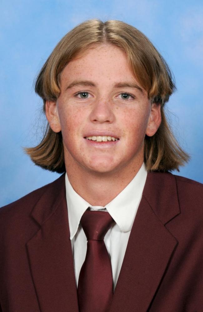 Good Shepherd Lutheran College vice-captain Fynn Thompson