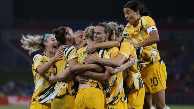 The joint bid by Australia and New Zealand for the 2023 Women’s World Cup is forecast to make a profit of $25m. Picture: Getty Images