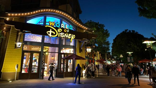 Disneyland in Anaheim, California. Picture: AFP