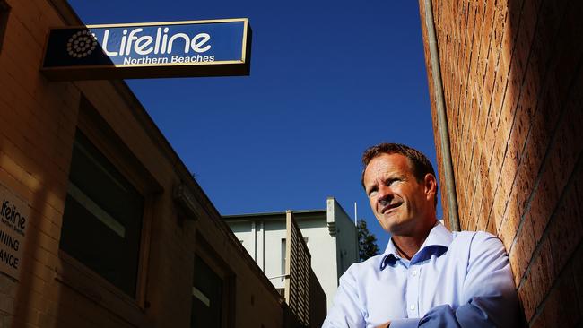 New Lifeline Northern Beaches CEO David Thomas. Picture: Braden Fastier