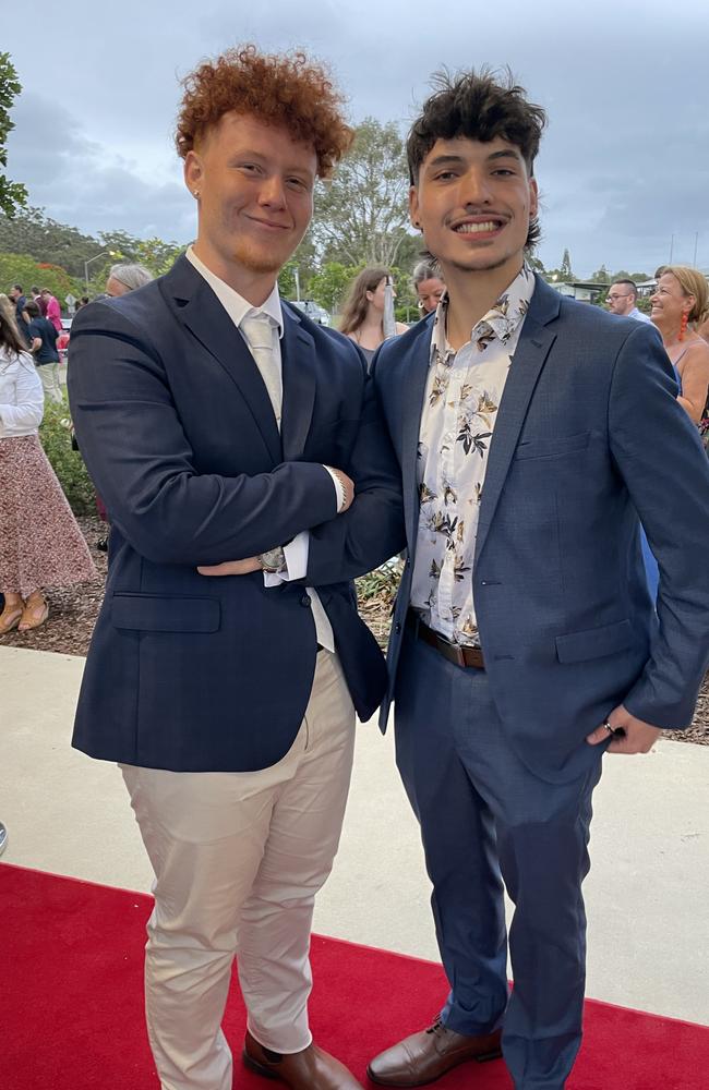 Ben and Daniel at the 2023 Mountain Creek State High formal.