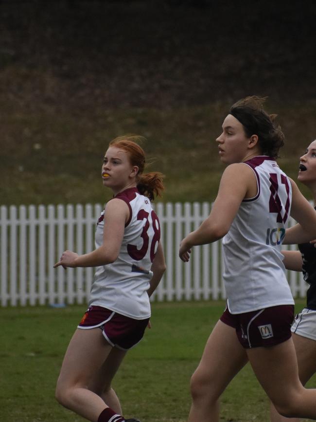 Under-17 Girls division 1 action between Wests and Tweed Coolangatta. Sunday May 14, 2023. Picture: Nick Tucker