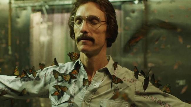 Formidable screen presence ... Matthew McConaughey in his Oscar-winning role in Dallas Buyers Club. Picture: Supplied