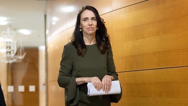 In a speech in Auckland in front of a business crowd, Jacinda Ardern spoke directly about the difficulties in New Zealand’s relationship with China. Picture: AFP