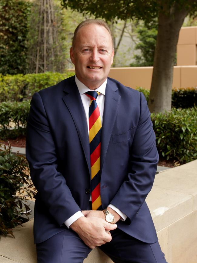 Outgoing Adelaide Football Club chairman Rob Chapman. Picture: Stuart McEvoy