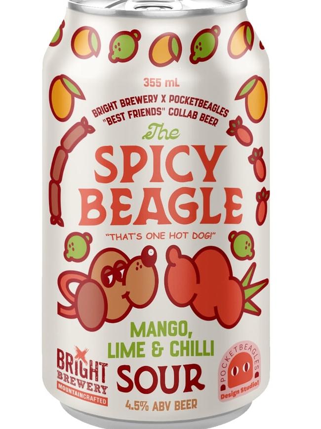 Bright Brewery Spicy Beagle Mango, Lime and Chilli Sour Beer