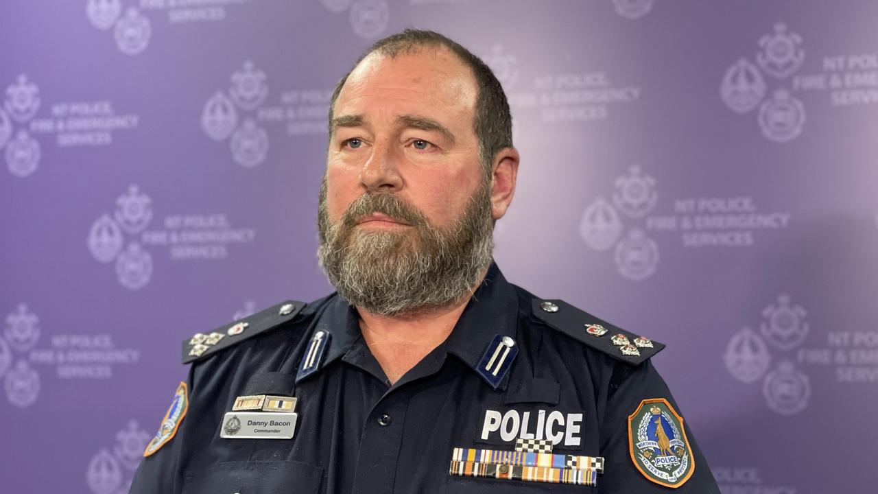 NT Police commander Danny Bacon said every road death was preventable. Picture: Annabel Bowles