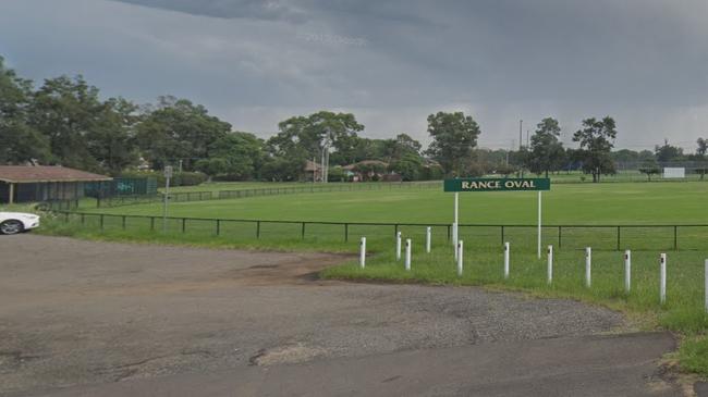 $442,984 will be spent on new amenities at Werrington's Rance Oval. Picture: Google.