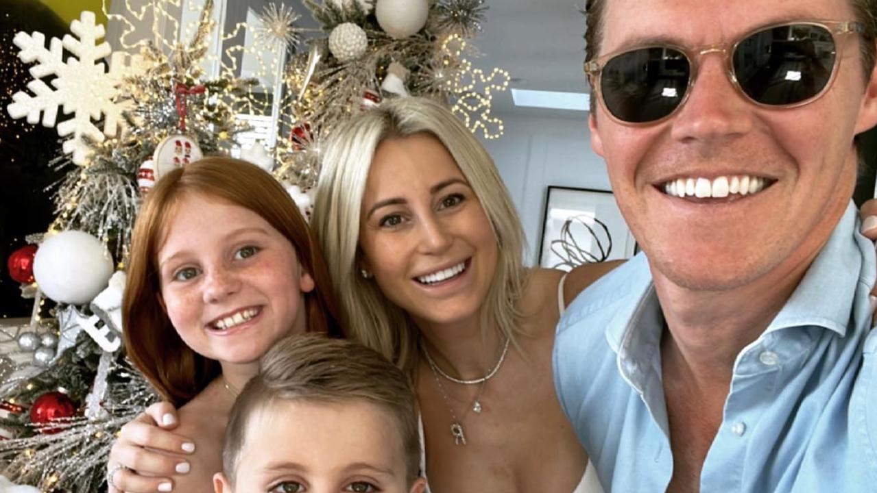 Roxy Jacenko, husband Oliver Curtis and their children Hunter and Pixie Curtis. Source: Instagram