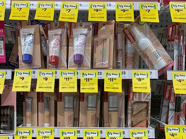 Woolworths cuts up to 50% off 600 products in Big Brand Cosmetic Sale. Picture: Facebook