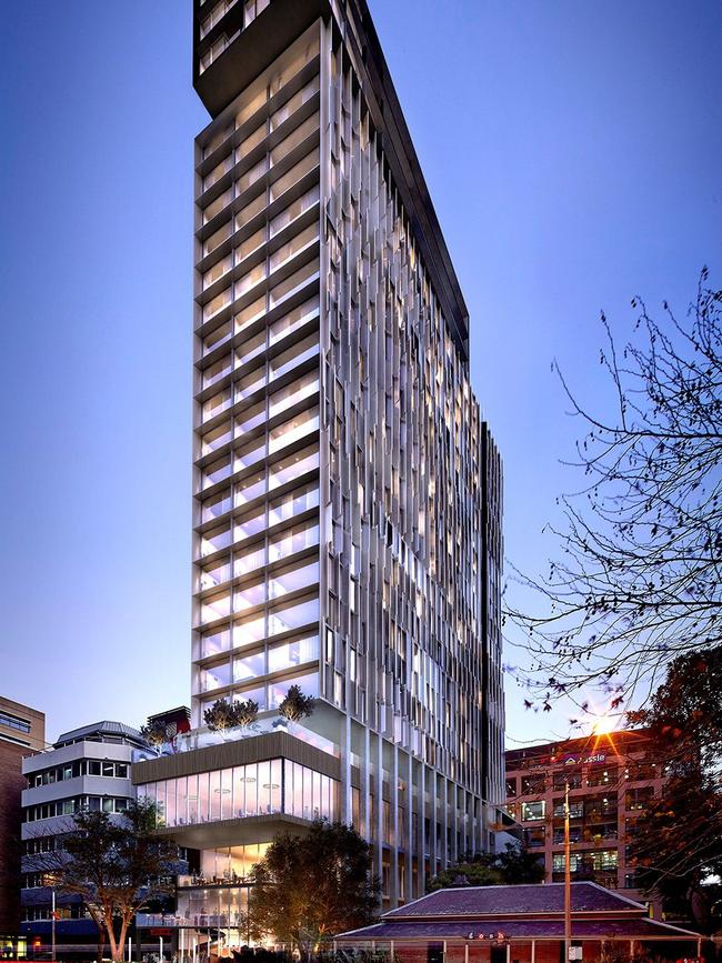 89 George St Parramatta will be the site of a 24 storey Marriott hotel in 2020. Artist impressions of the site.