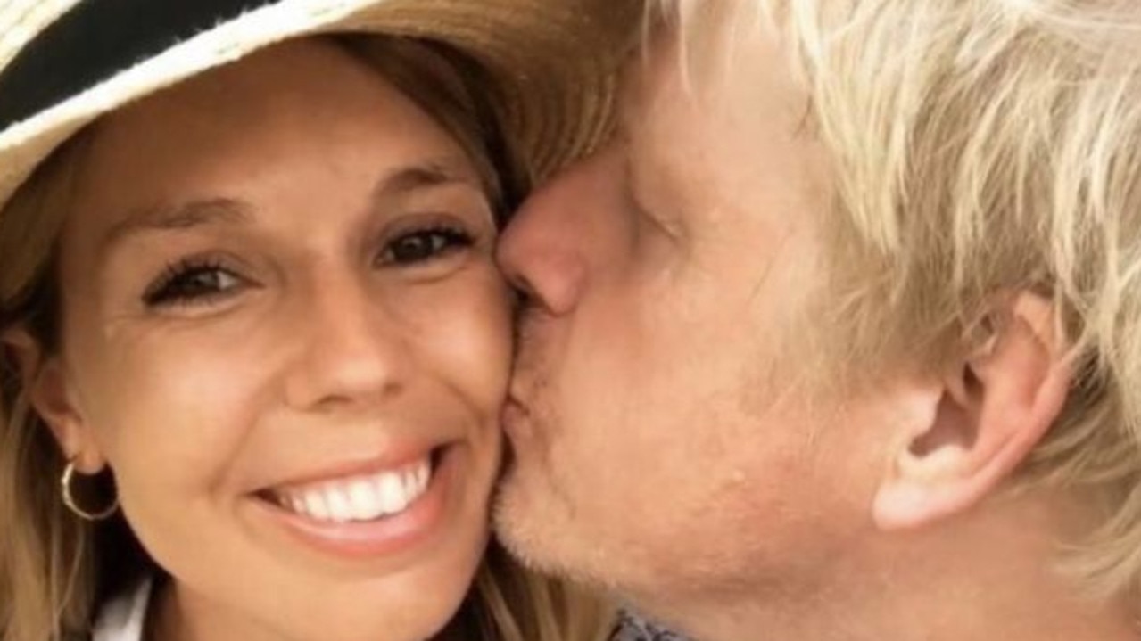 Carrie Symonds with Boris Johnson. In a post on her private Instagram account, she shared that the couple had ‘a baby hatching early summer’. Picture: Instagram