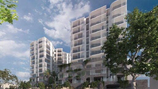 A development application for the Quay Grand project was rejected by the Northern Regional Planning Panel in July, leaving the site in limbo. Picture: Supplied/Heran Group.