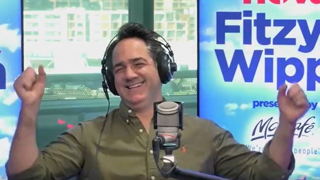 Wippa’s manager proudly turned Sam Frost away from the married radio star, much to Wippa’s delight. Picture: Instagram