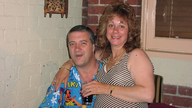 Mark Read with his wife Margaret in happier times. Picture: Supplied