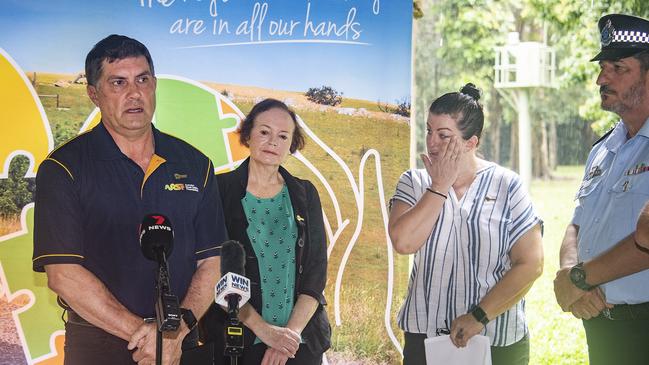 ARSF CEO Russell White talks about Queensland's rural road death toll. Picture: Brian Cassey