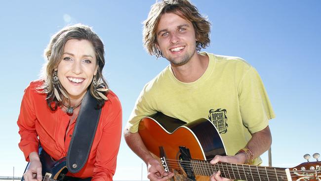 Local Gold Coast artists Lecia Louise and Mitch King are ready to play at Blues on Broadbeach. Picture: Tertius Pickard