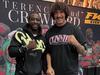 Up close and personal with visiting boxing legend Terence Crawford