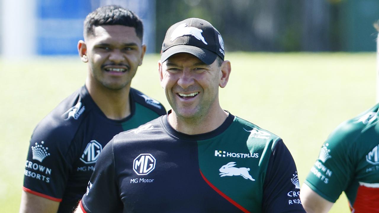 South Sydney Rabbitohs head coach Jason Demetriou. Picture: Brendan Radke