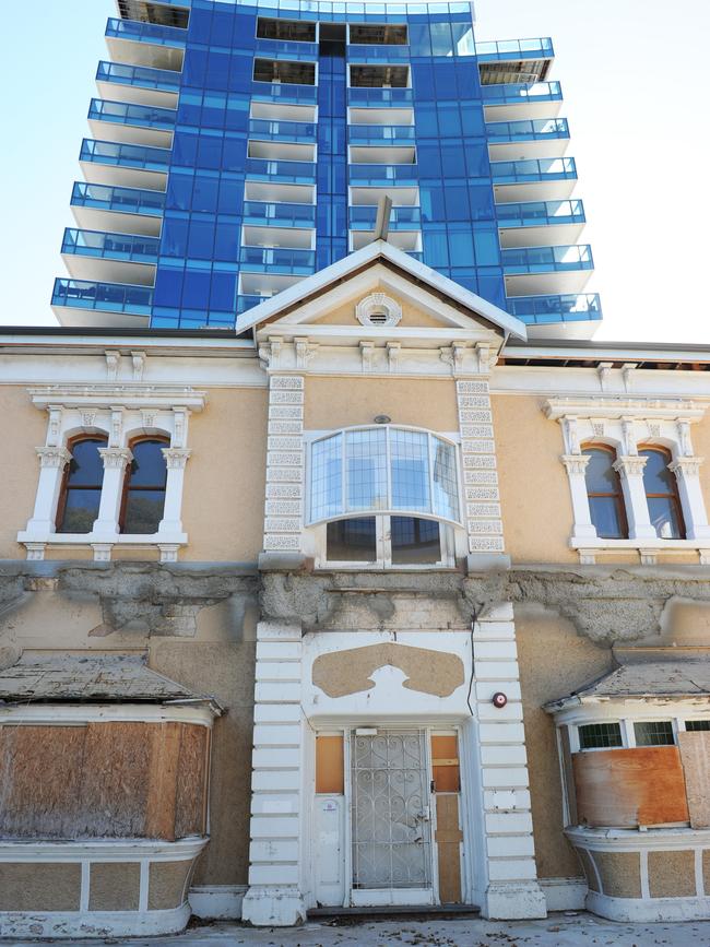 Davaar House with August Towers behind. Picture: Michael Marschall