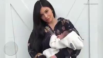 Kylie Jenner pays tribute to daughter Stormi one month after she was born