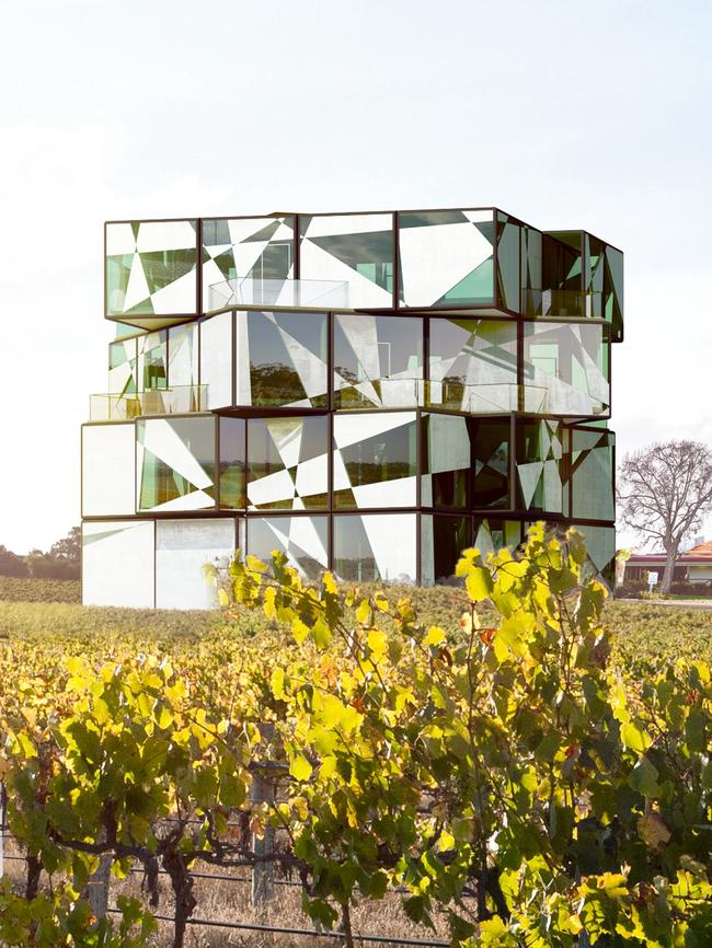 The McLaren Vale winery’s unusual function centre. Image: Supplied