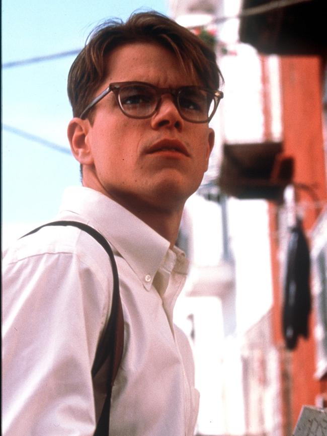 Actor Matt Damon in the 1999 film The Talented Mr Ripley.