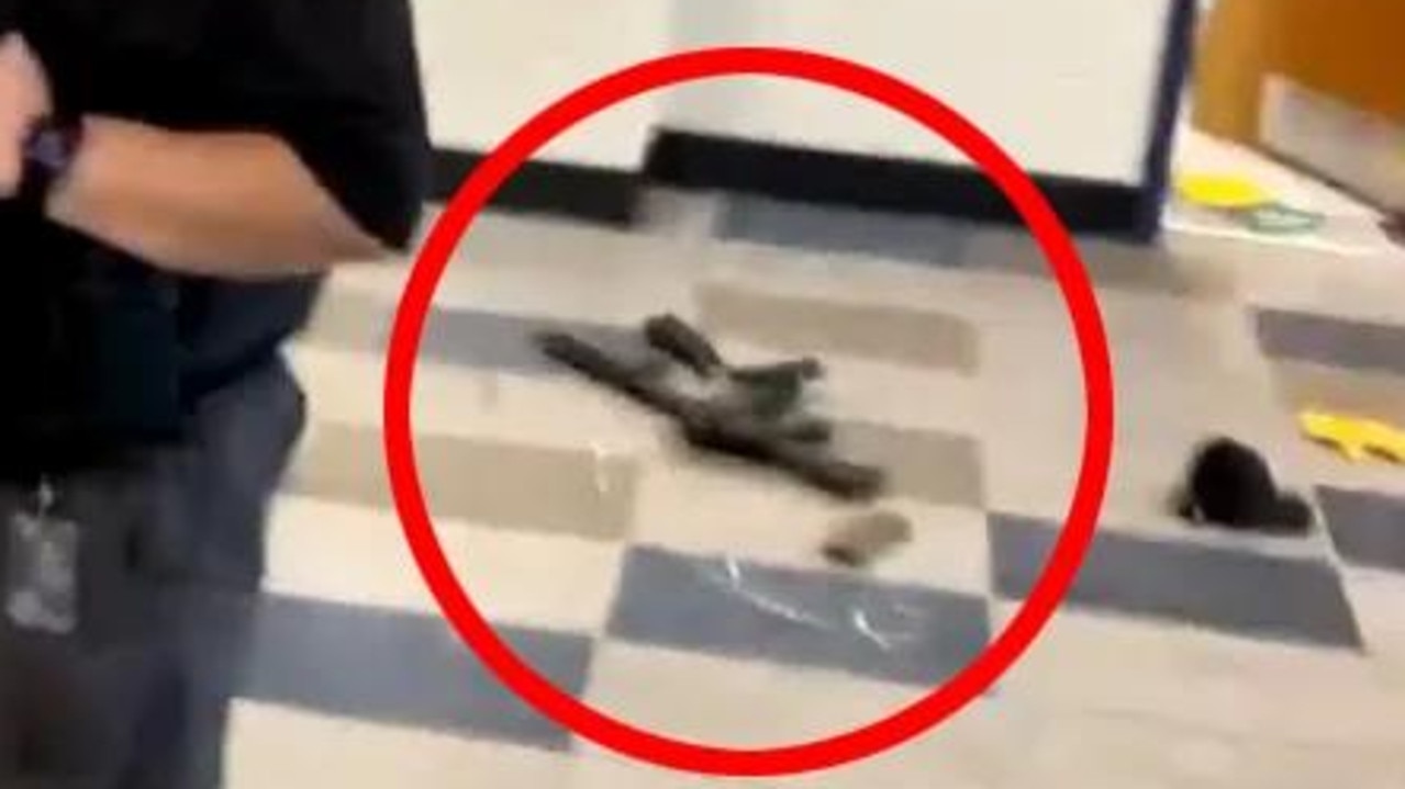 The gun Colt allegedly used was pictured at the school.