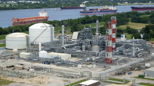 Incitec Pivot's ammonia manufacturing facility in Louisiana. Picture: Supplied by Incitec Pivot