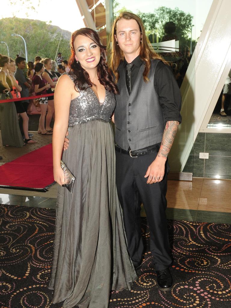 Tahlia Gilchrist and Kyle Mines at the 2014 Centralian Senior College College formal. Picture: JUSTIN BRIERTY / NT NEWSstin Brierty