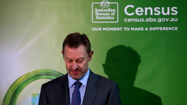 Australian Statistician David Kalisch says the census server is up but many Australians would disagree. Picture: Kym Smith